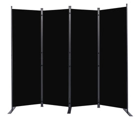 HOMSCREENER room divider with stable steel frame for lasting room separation.
