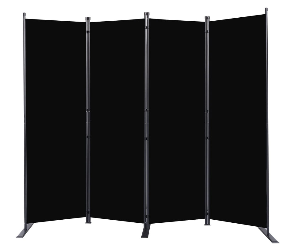 HOMSCREENER room divider with stable steel frame for lasting room separation.