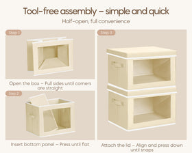 Homsorout compact bin dimensions suitable for hats and essentials