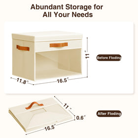 Homsorout clear-window bins keep closets tidy and accessible.