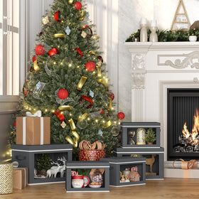 Homsorout storage bins organize multiple spaces; keep items tidy and accessible.