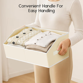 Homsorout shelf organization bin ideal for toys and clothing