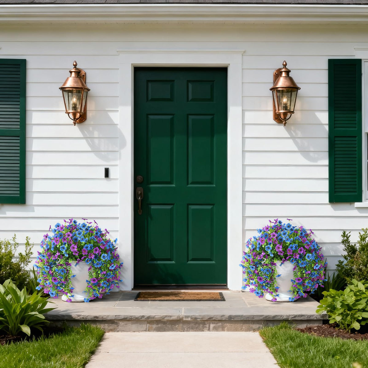 Homsunny UV-resistant outdoor daisies stay vibrant in sun and rain