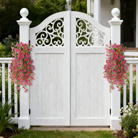Homsunny outdoor decor: weather-ready blooms ideal for porches, patios, and balconies.
