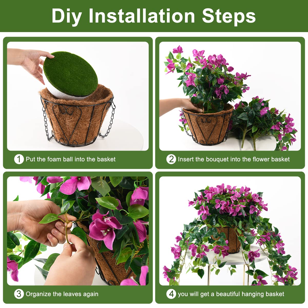 Homsunny outdoor decoration for porch and garden offers versatile, maintenance-free styling.