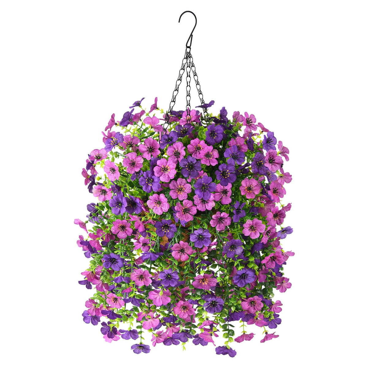 Homsunny weatherproof artificial flowers endure all seasons