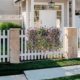 Homsunny weatherproof flower vines for garden or porch decoration and display