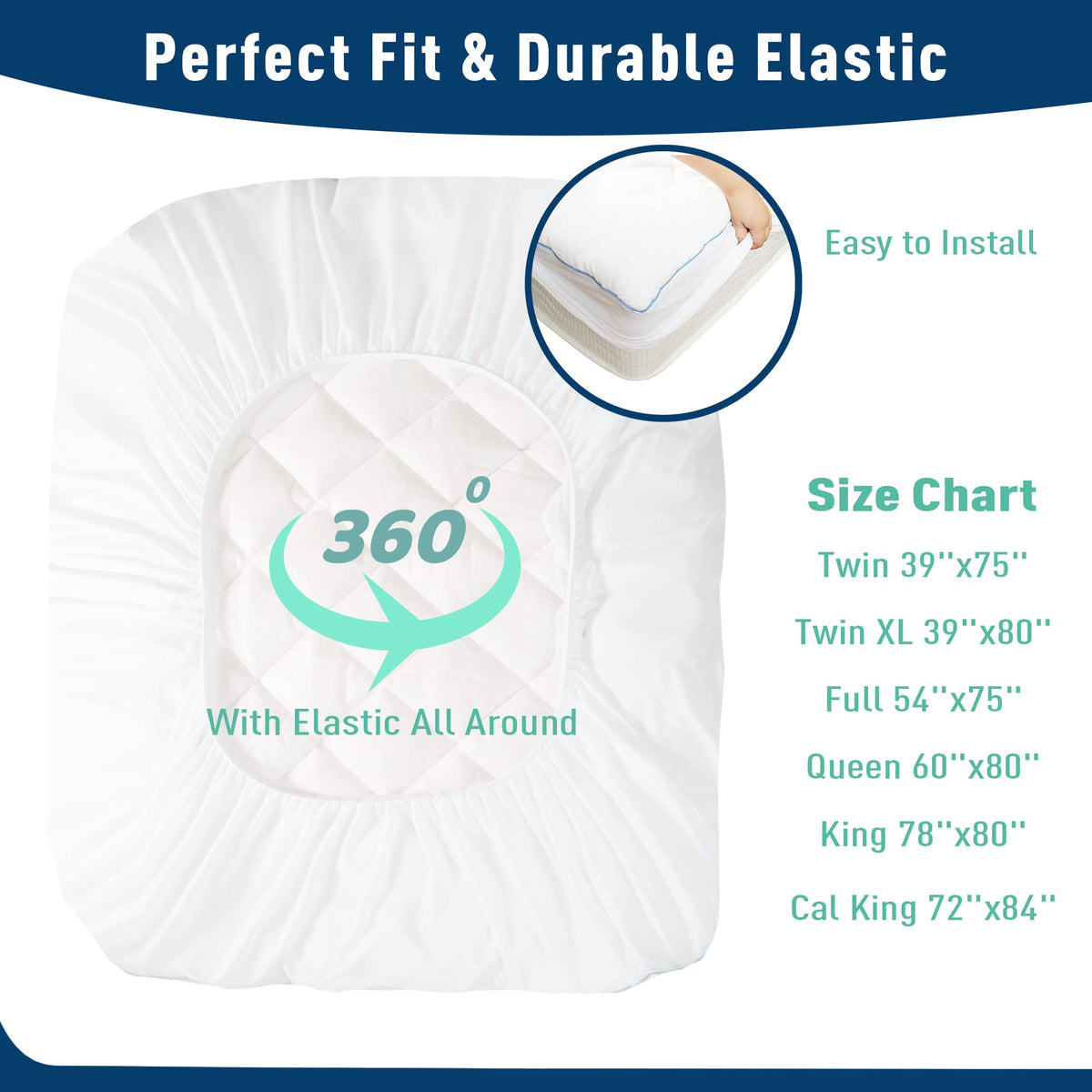HOMTEC machine washable convenience for easy care.