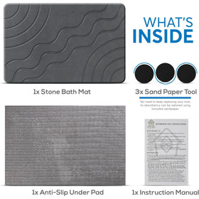 HOMY BLISS versatile mat for kitchen counters and entryways