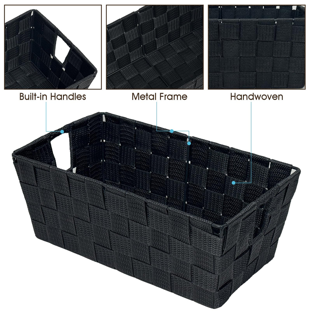 Homyfort four-piece set helps you curate organized storage anywhere