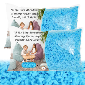 HONEHO bean bag filler 10lb demonstrates durable loft for seating.