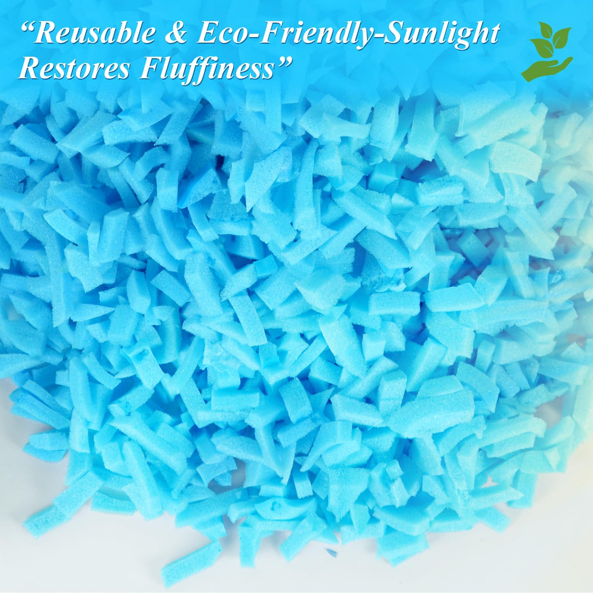 HONEHO replacement stuffing for cushions and pillows keeps projects refreshed.