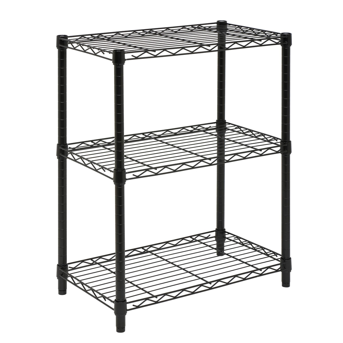 Honey-Can-Do NSF-certified shelving suitable for food storage environments.