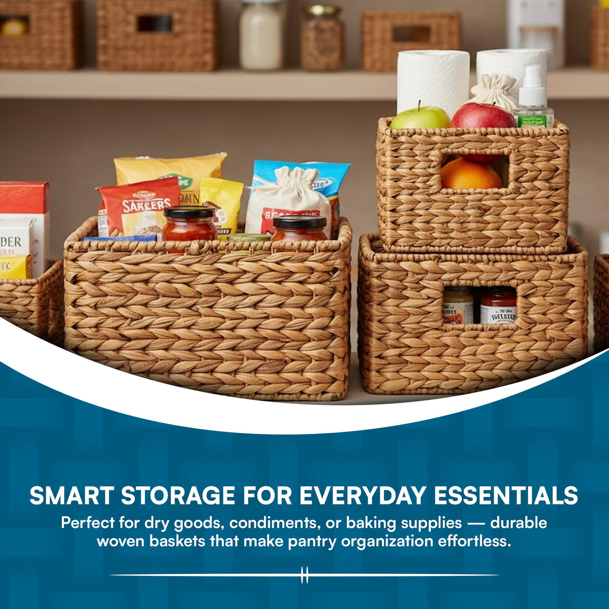 Honey-Can-Do banana leaf toy storage basket for playrooms.