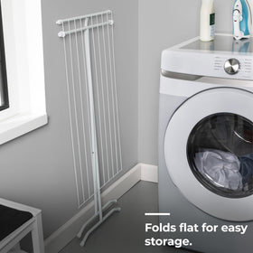 Honey-Can-Do delicate-hangers keep items secure while air-drying.