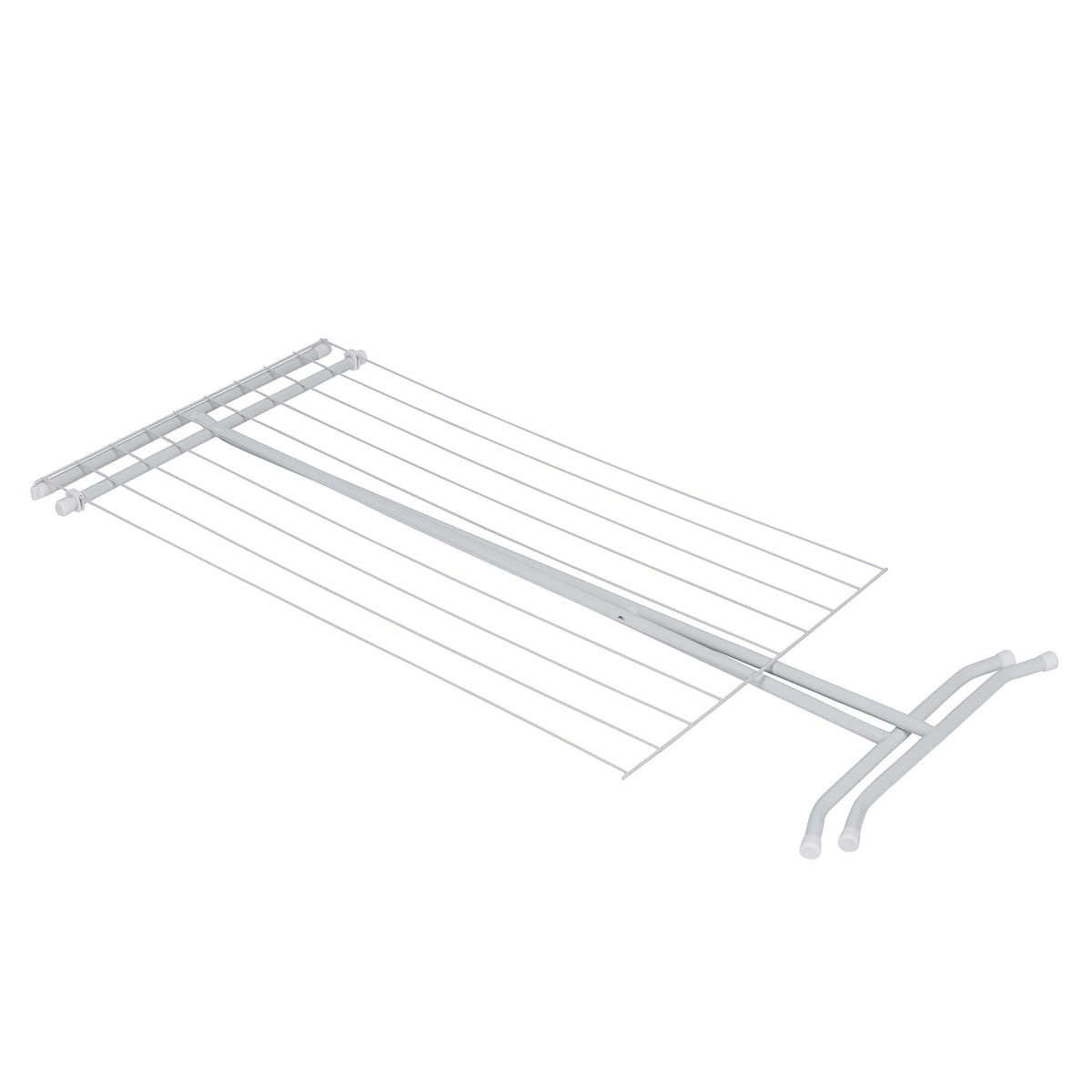 Honey-Can-Do sturdy-metal-x-frame supports daily laundry needs.