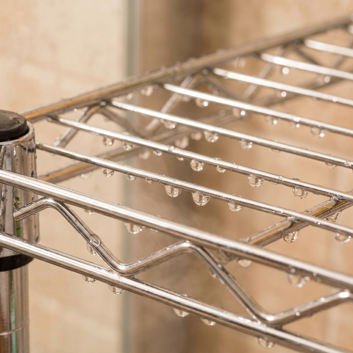 Honey-Can-Do space-saving storage for towels and toiletries