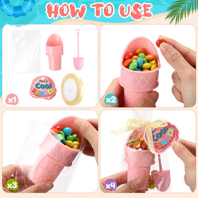 Honeydak Have a Cool Summer card enhances gift presentation
