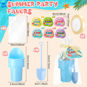 Honeydak ice cream spoons included for easy serving at summer parties