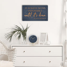 HoneyKICK Mandela quote wall art makes a thoughtful gift for mentors.