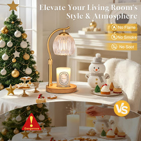 Hong-in adjustable-height flower warmer highlights a stylish design for flexible placement