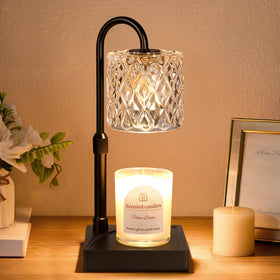 Hong-in black candle warmer lamp timer function for auto shut off.