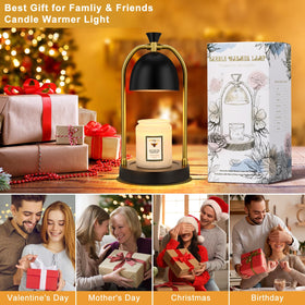Hong-in Candle Warmer Lamp demonstrates an even melt zone for consistent scent.
