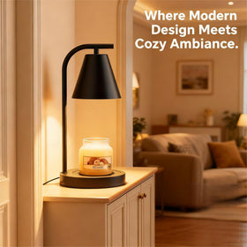 Hong-in candle warmer lamp flame-free operation supports smoke-free home fragrance.
