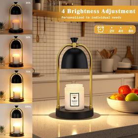 Hong-in Candle Warmer Lamp emphasizes flameless safety for homes with kids.