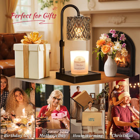 Hong-in golden pole detail adds vintage charm to any living space.