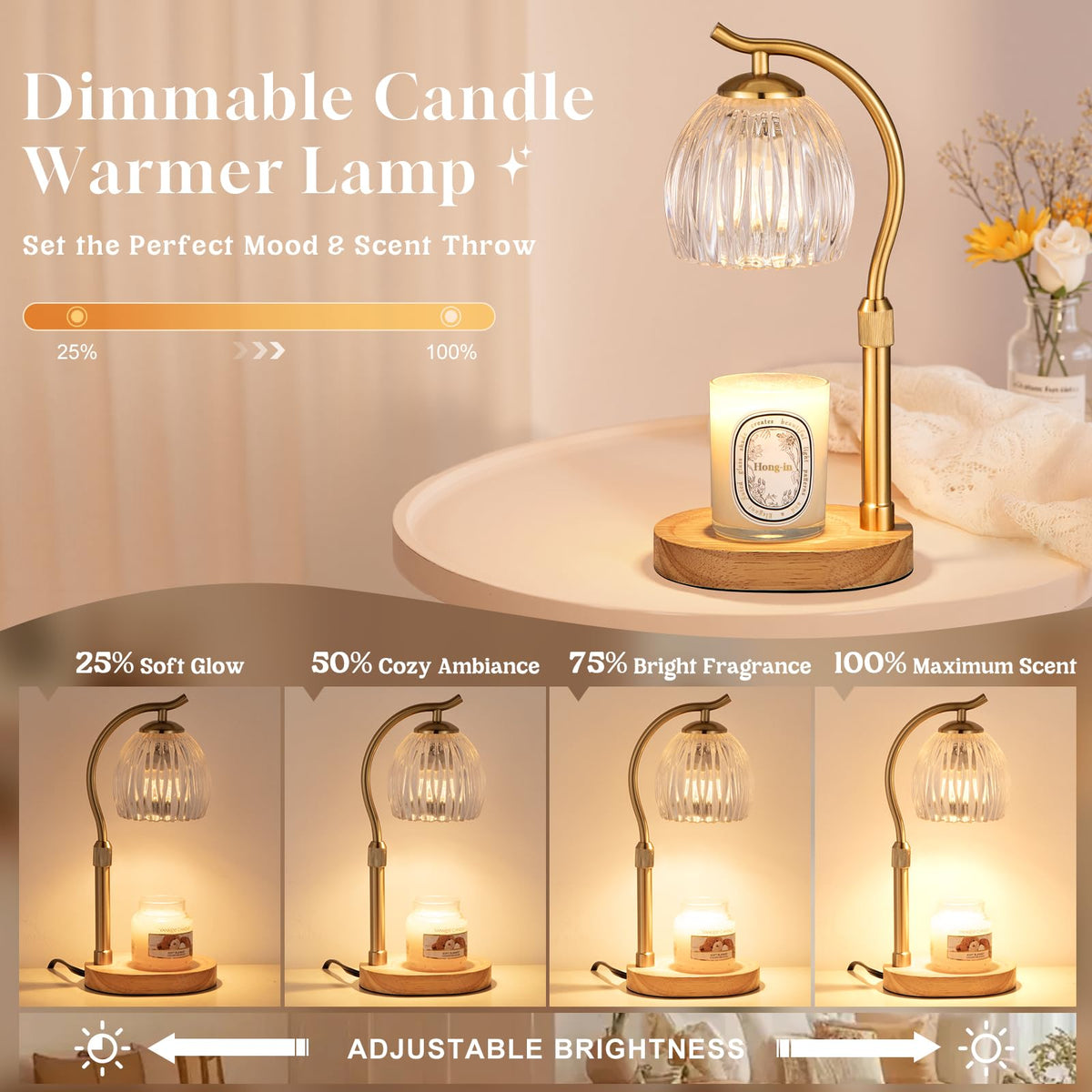 Hong-in top-down melting prevents tunneling and preserves fragrance