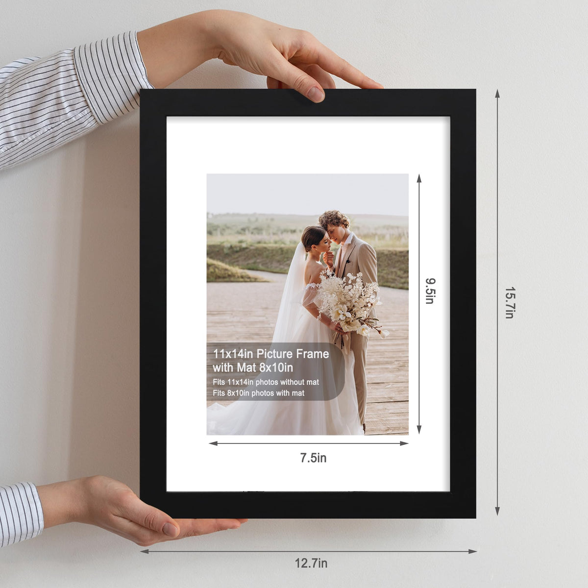 Hongkee frame set shows vertical and horizontal display options for flexible decor