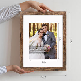 Hongkee frame with mat opening ready for 8x10 photos.