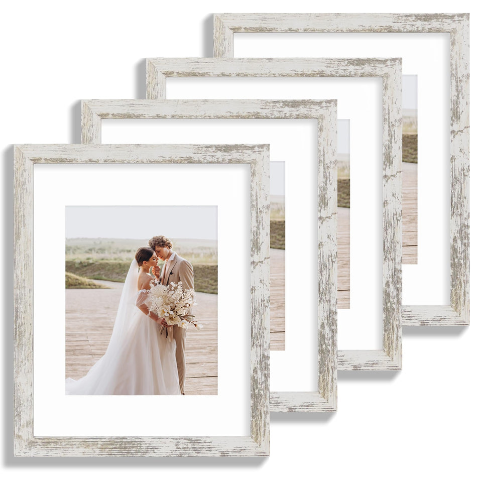 Hongkee 11x14 frame set with real glass for protected memories.