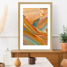 Hongkee 24x36 frame without mat for edge-to-edge photo display.