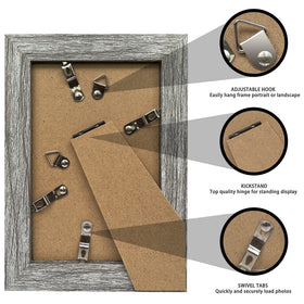 Hongkee 5x7 frame supports 5x7 photos without mat