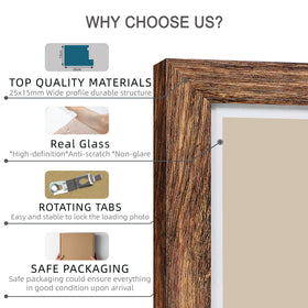 Hongkee gallery frames arranged for wall display or tabletop use.