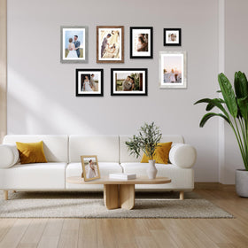 Hongkee set of four black frames for a cohesive gallery