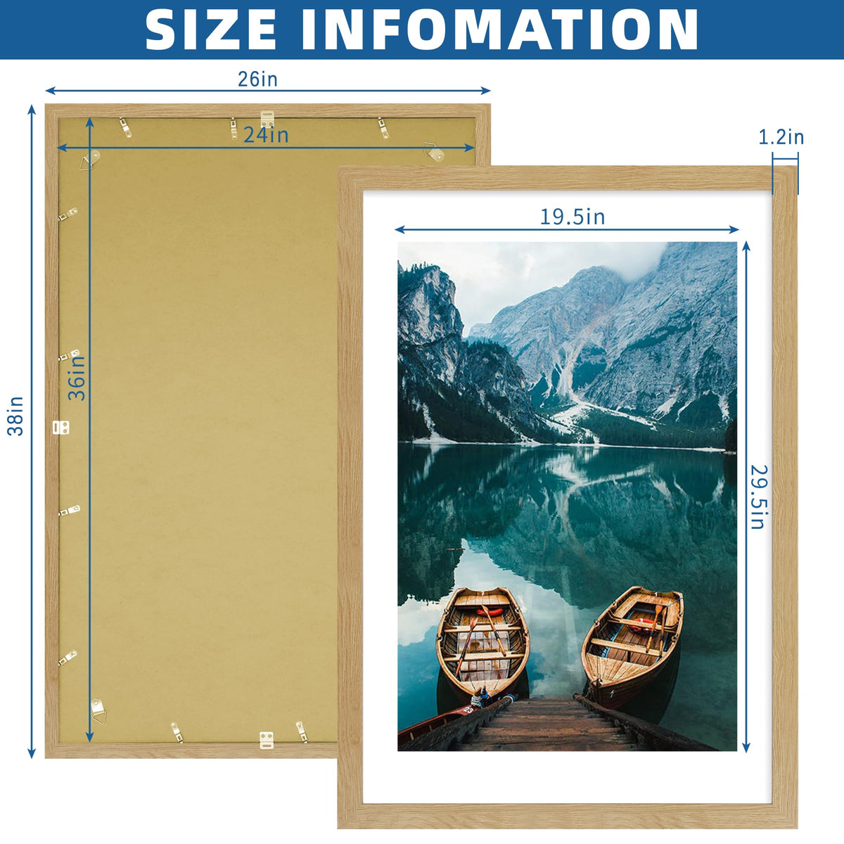 Hongkee frame supports vertical and horizontal mounting for versatile layouts.