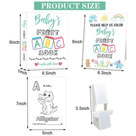 Hongpar coloring pages A to Z inviting guests to color and personalize.