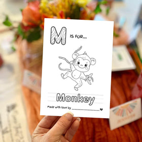 Hongpar Hard-cover alphabet book preserves memories for years.