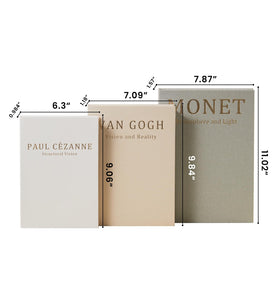 hongqu us gift-ready faux book set ideal for housewarmings and celebrations
