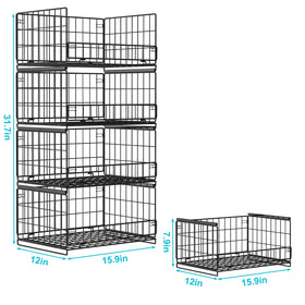 Hongtamoya matte black carbon-steel frame provides durable storage