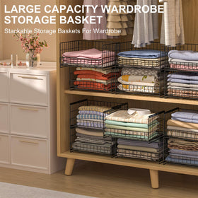 Hongtamoya slide-rails pull-out closet drawer for easy access