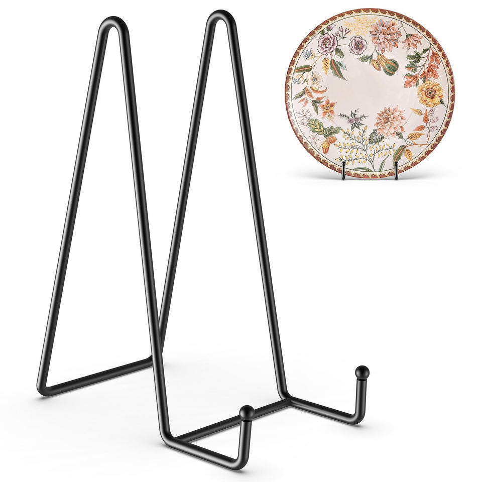 HONGYUTAI plate stand 10-inch for stable tabletop display