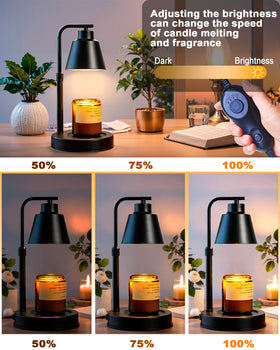 HONGZZI Warmer Lamp includes two bulbs for quick setup and fragrance