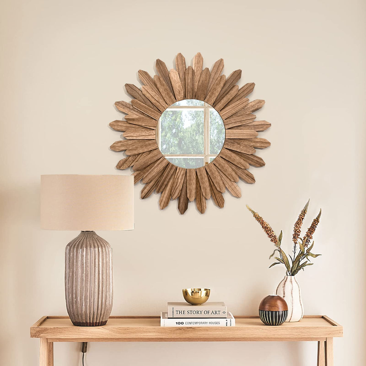Honiway living room wall art complements farmhouse and boho styles