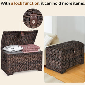 Honjourai 178L capacity bin emphasizes ample space for clothes and towels.