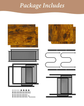 Honkazita record-player-stand-black-side-table blends retro style with practicality.