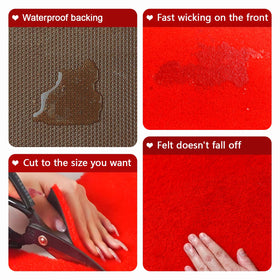 HONKKTHY red carpet runner used indoors or outdoors for versatile decor.